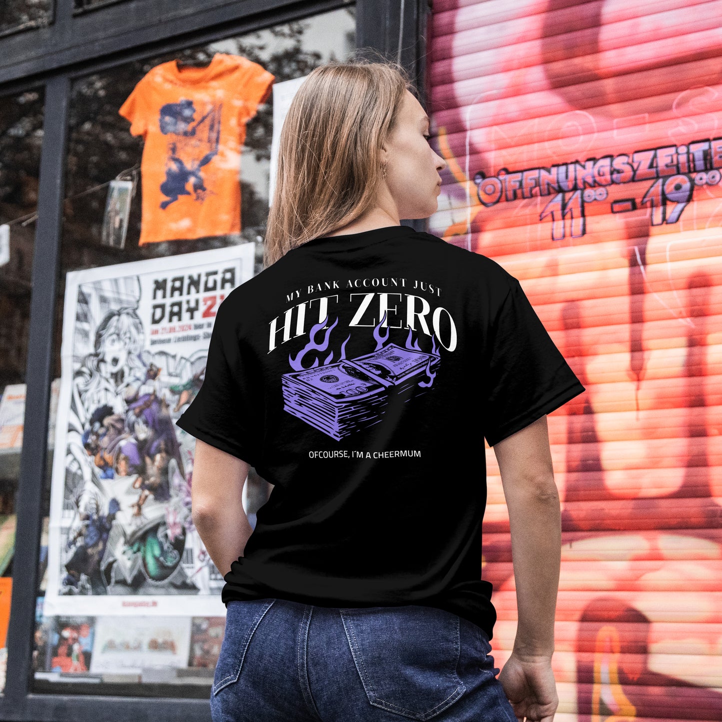 HIT ZERO Bankaccount Backprint